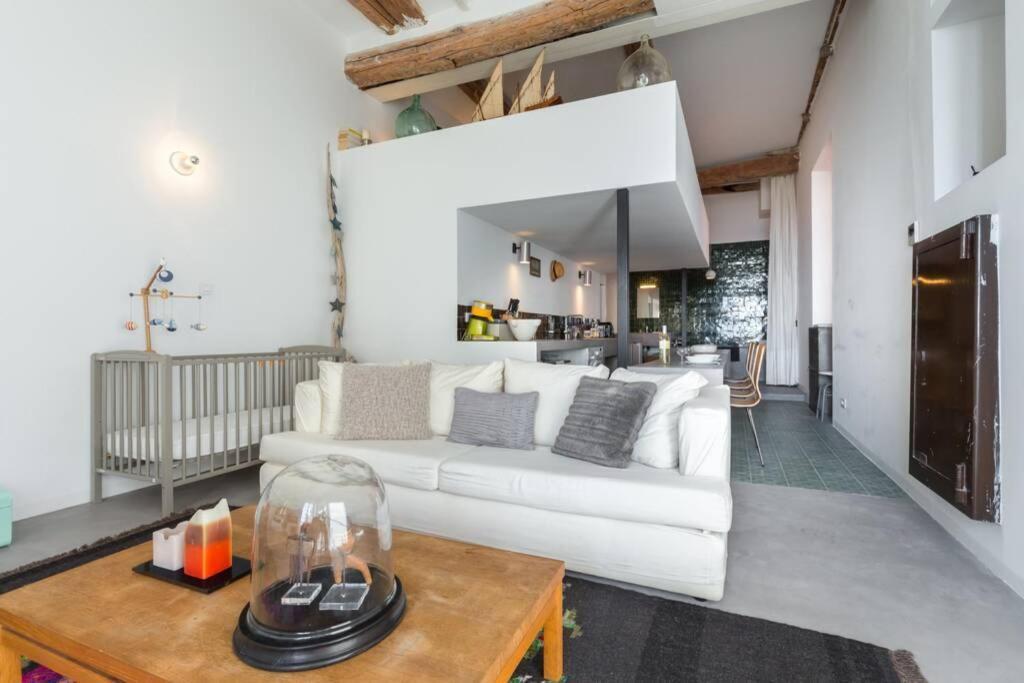 Apartment 06j - Superb Duplex Loft With Ac - Sea View Nizza