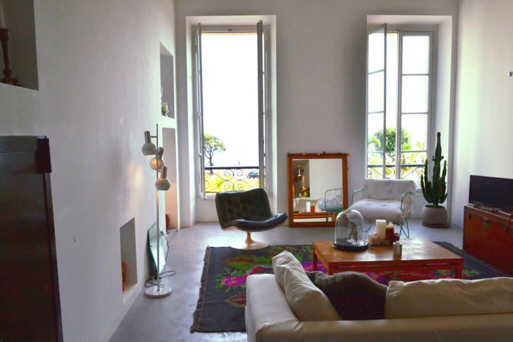 06j - Superb Duplex Loft With Ac - Sea View Apartment Nizza