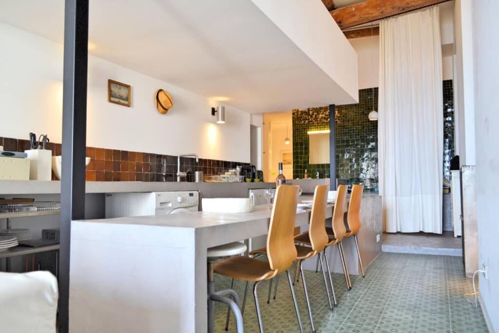 06j - Superb Duplex Loft With Ac - Sea View Apartment Nizza